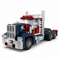 American Classic Semi-Truck Building Set | Collector-Grade USA Style Truck Model